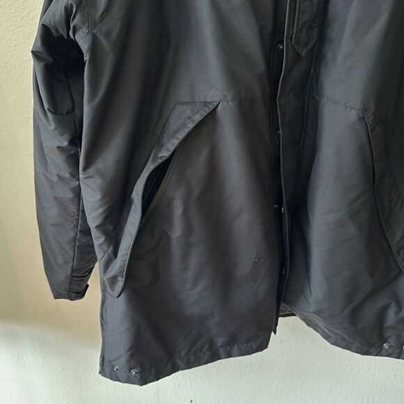 Spiewak & Sons parka jacket XL black style #S327 shell with liner zip away hood - Picture 5 of 11